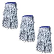 Esfregão de acabamento KLEEN HANDLER Cut End Finish Mop, pacote com 3