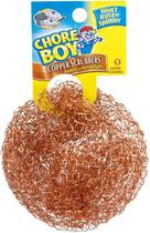 Esfregão de limpeza CHORE BOY Ultimate Copper Scrubber (pacote com 10) Esfregão de limpeza CHORE BOY Ultimate Copper Scrubber (pacote com 10)