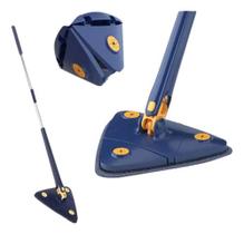 Esfregão De Limpeza Triangular Limpa Vidros Mop Multiuso
