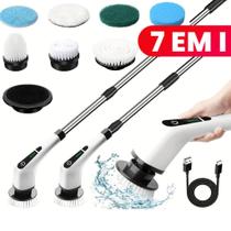 Esfregão Elétrico 9 Em 1 Mop Escova De Limpeza 360 Giratoria