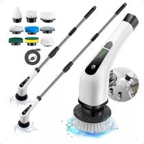 Esfregão Elétrico 9 Em 1 Mop Escova De Limpeza 360 Giratória Esfregão Elétrico 9 Em 1 Mop Escova De Limpeza 360 Giratória