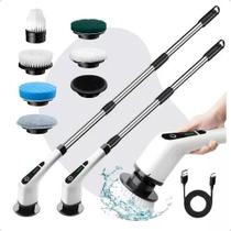 Esfregão Elétrico 9 Em 1 Mop Escova De Limpeza 360 Giratória