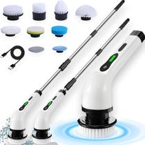 Esfregão Elétrico 9 Em 1 Mop Sem fio Escova De Limpeza Pesada Janela Banheiro Esfregão Elétrico 9 Em 1 Mop Sem fio Escova De Limpeza Pesada Janela Banheiro