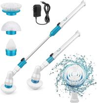 Esfregão Elétrico com Escova de Limpeza Potente Vassoura Elétrica Mop para Limpeza Eficiente em Casa