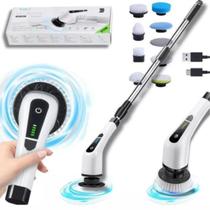 Esfregão Elétrico Mop Escova De Limpeza 360 Giratoria Usb Esfregão Elétrico Mop Escova De Limpeza 360 Giratoria Usb