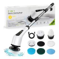 Esfregão Elétrico Mop Escova Premium 360 giratória 7 Em