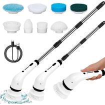 Esfregão Elétrico Portátil 9 Em 1 Limpeza Cozinha E Vidros