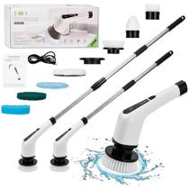 Esfregão Elétrico S/Fio Recarregável 360 Limpeza Doméstica