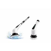 Esfregão Elétrico Sem Fio com Rotação Potente e Carregamento USB para Limpeza Profunda