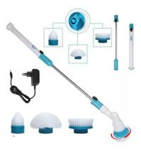 Esfregão Escova De Limpeza Elétrica Ajustável À Prova Dagua Esfregão Escova De Limpeza Elétrica Ajustável À Prova Dagua