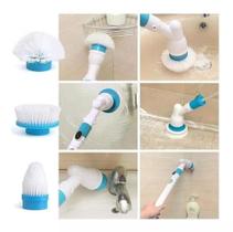 Esfregão Escova De Limpeza Vassoura Elétrica Bivolt Mop