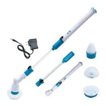 Esfregão Escova De Limpeza Vassoura Elétrica Mop Rotativo Spin Scrubber