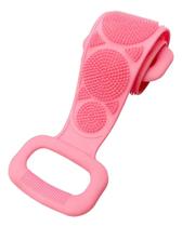 Esfregão Esponja de Banho Esticável de Silicone Massageador Esfoliante Costas