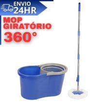 Esfregão giratório Mop com balde desaguamento automático esfregão de limpeza Mop Com Cabo de 130 cm
