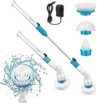 Esfregão MOP De Limpeza Sem Fio Vassoura Elétrica Escova Limpadora Cabo com Extensão Esfregão MOP De Limpeza Sem Fio Vassoura Elétrica Escova Limpadora Cabo com Extensão