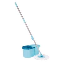 Esfregão Mop Limpeza Prática com Balde 13 Litros - Mor Diâmetro 16,5cm Altura 97cm - Aço Inoxidável