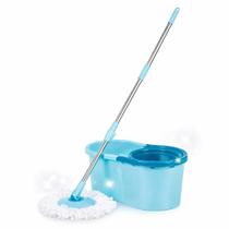 Esfregão Mop Mor 13L Limpeza Casa C/ Balde e Centrifugador Esfregão Mop Mor 13L Limpeza Casa C/ Balde e Centrifugador