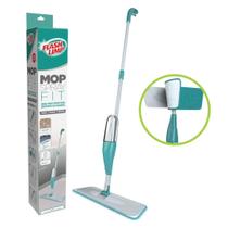 Esfregão Rodo Mop Spray Reservatório 365ml Microfibra Limpeza Limpa Chão Flash Limp