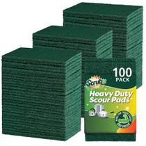 Esfregão SCRUBIT Heavy Duty para limpar pratos verde