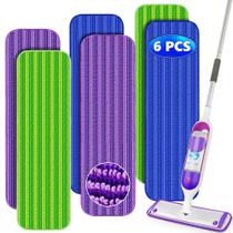Esfregões compatíveis com o Swiffer PowerMop, pacote com 6 Esfregões compatíveis com o Swiffer PowerMop, pacote com 6