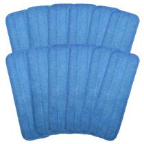 Esfregões de microfibra 47 x 16 cm, conjunto lavável e reutilizável 12 Esfregões de microfibra 47 x 16 cm, conjunto lavável e reutilizável 12