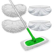 Esfregões de microfibra reutilizáveis para Swiffer Sweeper Wet & Dry