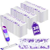 Esfregões descartáveis, pacote com 30, compatíveis com o Swiffer Power Mop