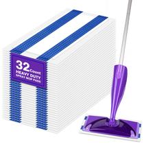 Esfregões HOMEXCEL para piso seco de várias camadas para Swiffer WetJet x32