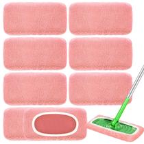 Esfregões reutilizáveis Nicemiya, pacote com 8, compatíveis com Swiffer Sweeper Esfregões reutilizáveis Nicemiya, pacote com 8, compatíveis com Swiffer Sweeper