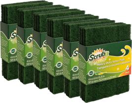 Esfregões Scrubit Heavy Duty Household Cleaning, pacote com 24