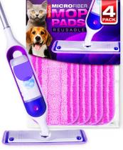 Esfregões VanDuck compatíveis com Swiffer PowerMop (pacote com 4)