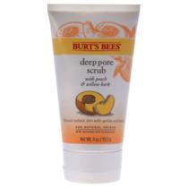 Esfregue Burts Bees com casca de pêssego e salgueiro Deep Pore 118mL