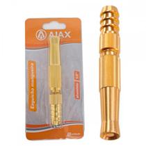 Esguicho Bico Reto Aluminio Ajax Para Mangueira 1/2'' - A01005
