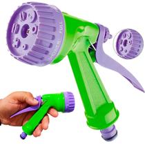 Esguicho Com Jato Ajustável 7 Posições Para Jardim