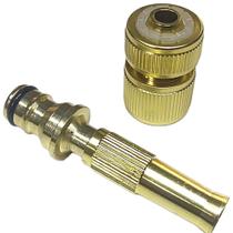 Esguicho de Água de Alta Pressão com Engate Rápido para Mangueira de 1/2 Alumínio