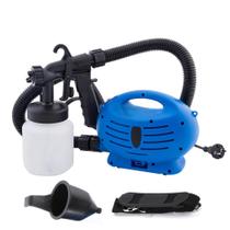 Esguicho de pintura eletrica 650w pulverizadora de tinta 127v com compressor hvlp