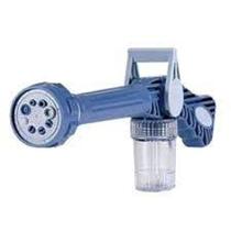 Esguicho Ducha para Mangueira Transforma em Alta Pressão Lava Jato com 8 Funçoes e Dispenser