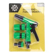 Esguicho E Engates Para Mangueira 4 Peças Jardim Quintal