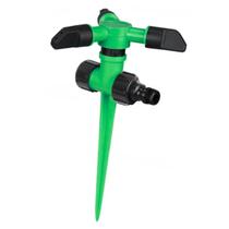 Esguicho Giratório Irrigador Grama Jardim Base 360 Pressão