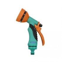 Esguicho Hidropistola Multifunções 10 Tipos de Jatos Verde/Laranja - Tramontina