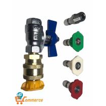 Esguicho Lavadora De Alta Pressão Com Engate Rápido + Pino Esguicho Lavadora De Alta Pressão Com Engate Rápido + Pino