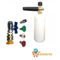 Esguicho Lavadora De Alta Pressão + Engate Rápido + Snowfoam