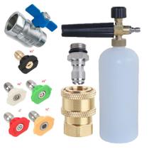 Esguicho Lavadora De Alta Pressão Engate Rápido Snowfoam Esguicho Lavadora De Alta Pressão Engate Rápido Snowfoam