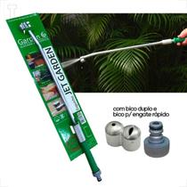Esguicho metal alta pressao para mangueira com 2 bicos