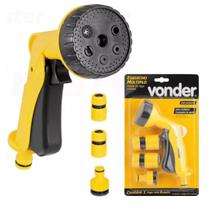 Esguicho Múltiplo Para Mangueira 6 Funções De Jatos Com Jogo De 4 Peças Vonder Original Esguicho Múltiplo Para Mangueira 6 Funções De Jatos Com Jogo De 4 Peças Vonder Original