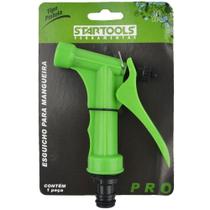 Esguicho para mangueira pistola com conector curto + trava verde 13,5x10cm - STARTOOLS