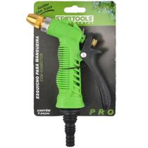 Esguicho para mangueira pistola com conector longo + trava verde 19x14cm - STARTOOLS Esguicho para mangueira pistola com conector longo + trava verde 19x14cm - STARTOOLS