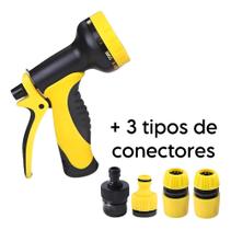 Esguicho Pistola Para Mangueira 6 e 8 Jatos Com Engate Idea