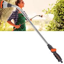 Esguicho Tramontina em Plástico com Cabo Metálico 39cm Hidropistola 8 Tipos de Jato para Engate Rápido Para Jardim Esguicho Tramontina em Plástico com Cabo Metálico 39cm Hidropistola 8 Tipos de Jato para Engate Rápido Para Jardim
