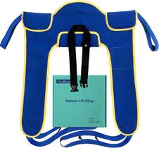 Eslinga de elevação acolchoada VitalEase para uso sanitário (tamanho médio) Eslinga de elevação acolchoada VitalEase para uso sanitário (tamanho médio)